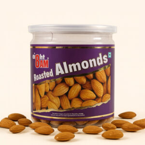 8AM Roasted Almonds Can, 200g
