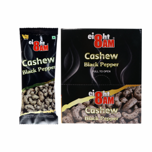 8AM Cashew Black Pepper, 40g x 20 packs