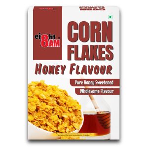 8AM Corn Flakes Honey Flavour, 300g