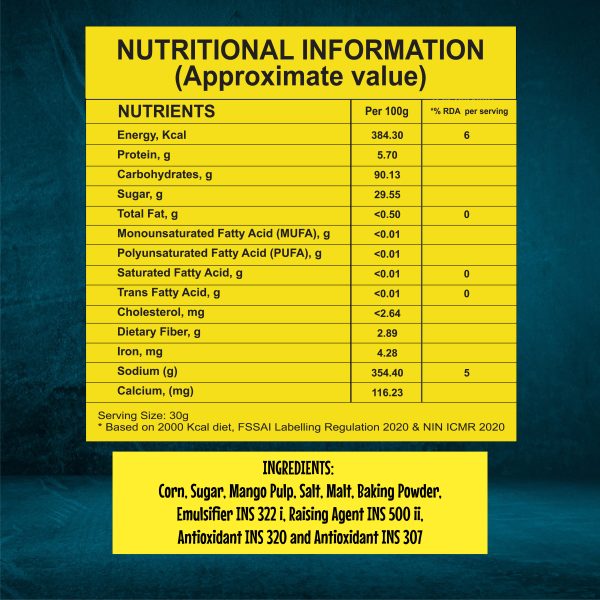 8AM Corn Flakes Mango Flavour, 300g - Image 3