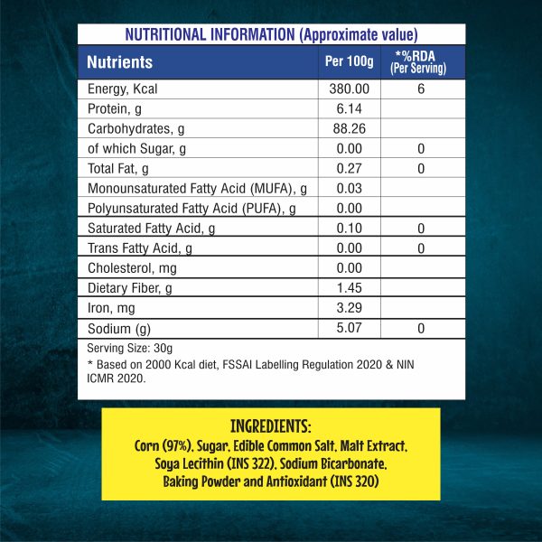8AM Corn Flakes No Added Sugar, 500g - Image 3