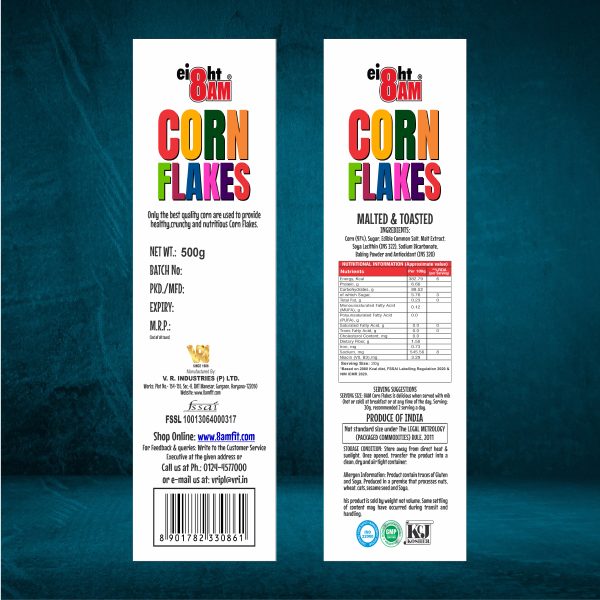 8AM Corn Flakes, 500g Box - Image 2