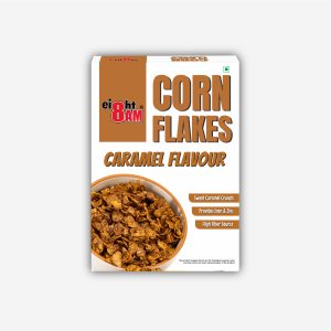 8AM Caramel Corn Flakes, 300g