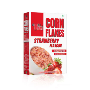 8AM Corn Flakes Strawberry Flavour, 300g