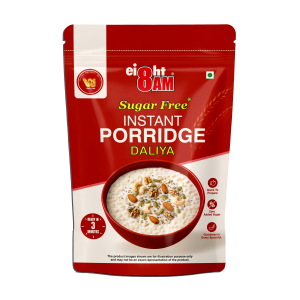 8AM Sugar Free Instant Porridge (Daliya), 200g