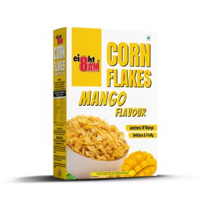 8AM Corn Flakes Mango Flavour, 300g