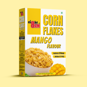 8AM Corn Flakes Mango Flavour, 300g