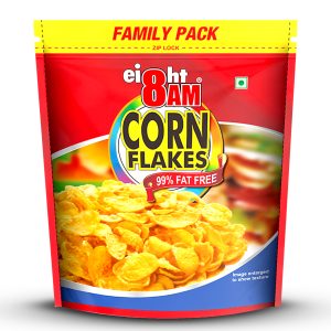 8AM Corn Flakes Family Pack, 1000g