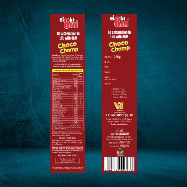 8AM Choco Champ, 375g - Image 2