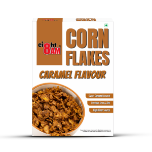 8AM Caramel Corn Flakes, 300g