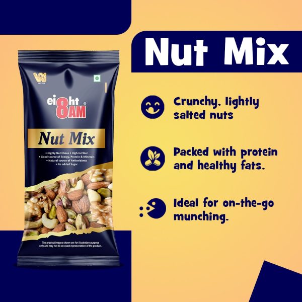 8AM Nut Mix Pouch 35g - Image 4